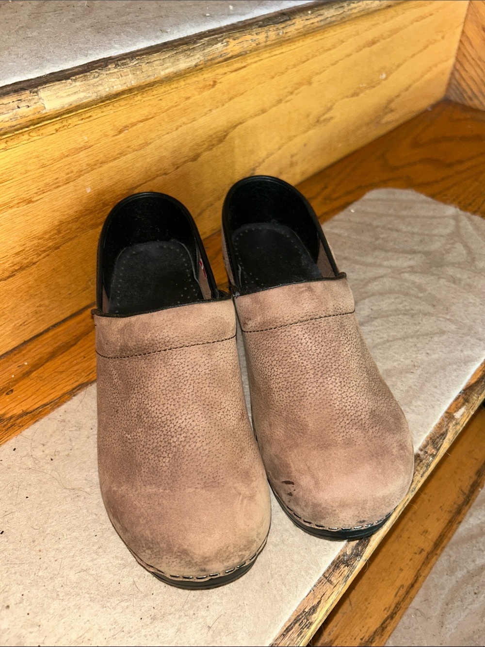 Women’s Suede Slip-On Loafers in Brown